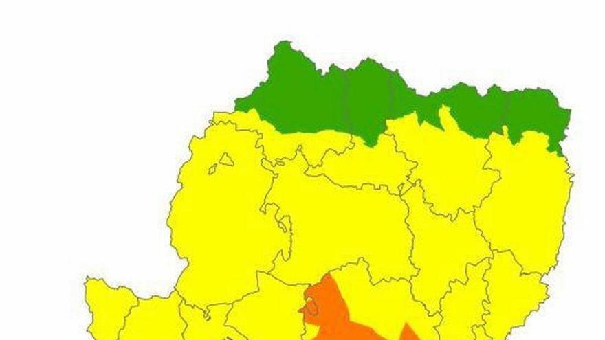 Varias zonas de Aragón en alerta naranja por riesgo de incendios forestales