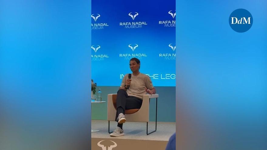 VÍDEO | Rafa Nadal: "Aunque tengo buena relación con Enrique Riquelme, tengo un grandísimo respeto para Florentino"