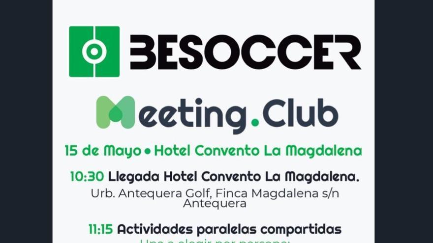 Antequera acoge el primer BeSoccer Meeting Club