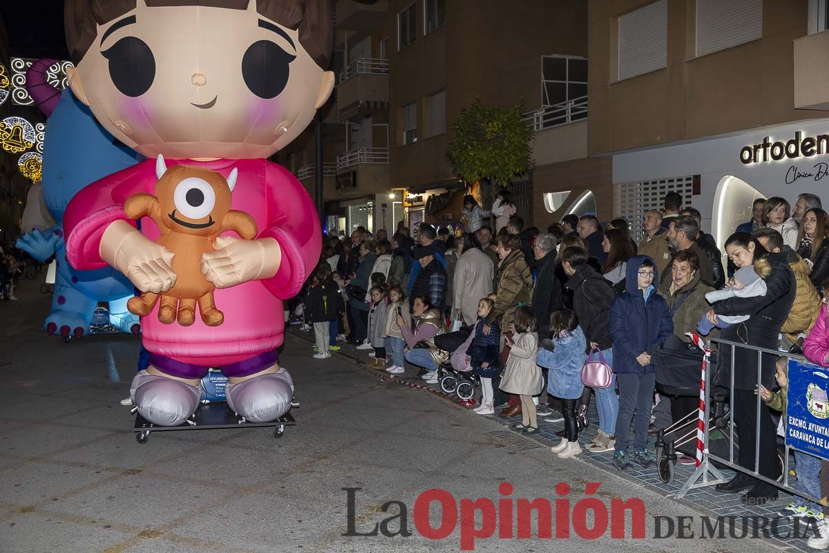 Así ha sido el desfile de Papá Noel en Caravaca