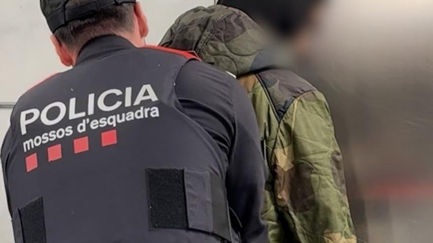 Un dels detinguts en el pla Kanpai de la setmana passada a Barcelona