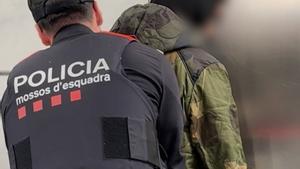 Uno de los detenidos en el plan kanpai de la pasada semana en Barcelona
