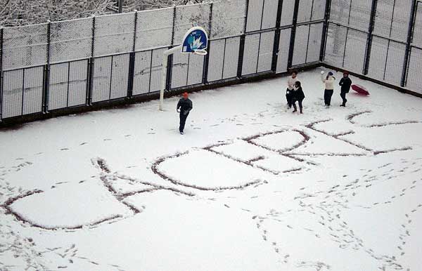 Fotos de nuestros lectores de la gran nevada