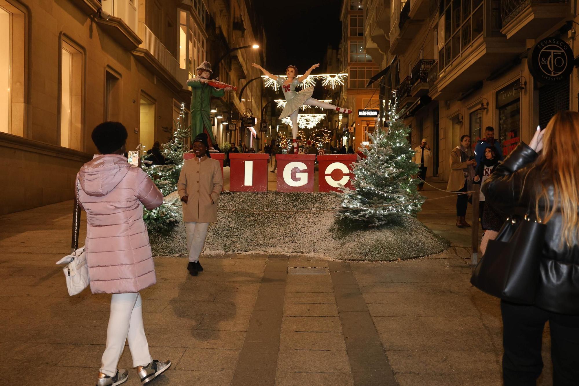 La Navidad de Vigo ya deslumbra al mundo