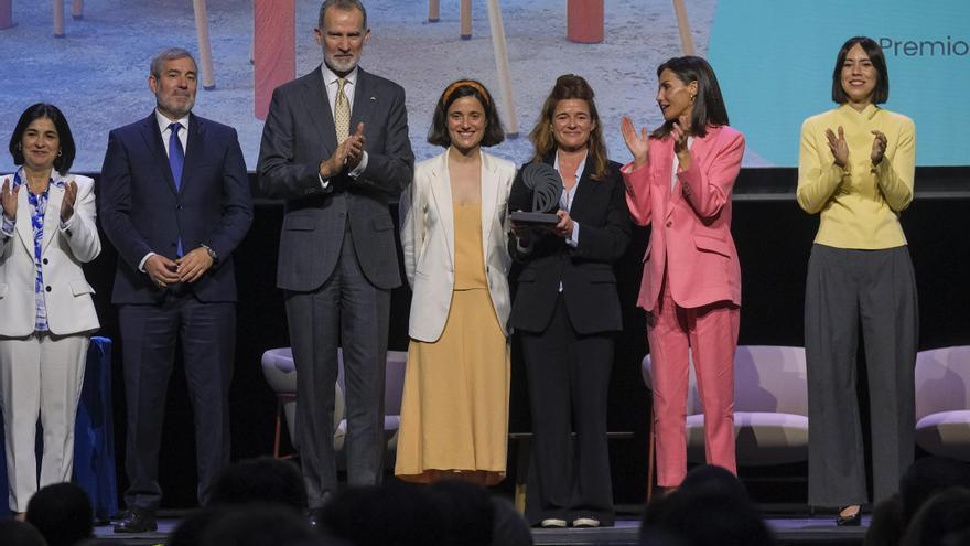 Los Reyes Felipe y Letizia presiden en Las Palmas de Gran Canaria los Premios Nacionales de Innovación y Diseño