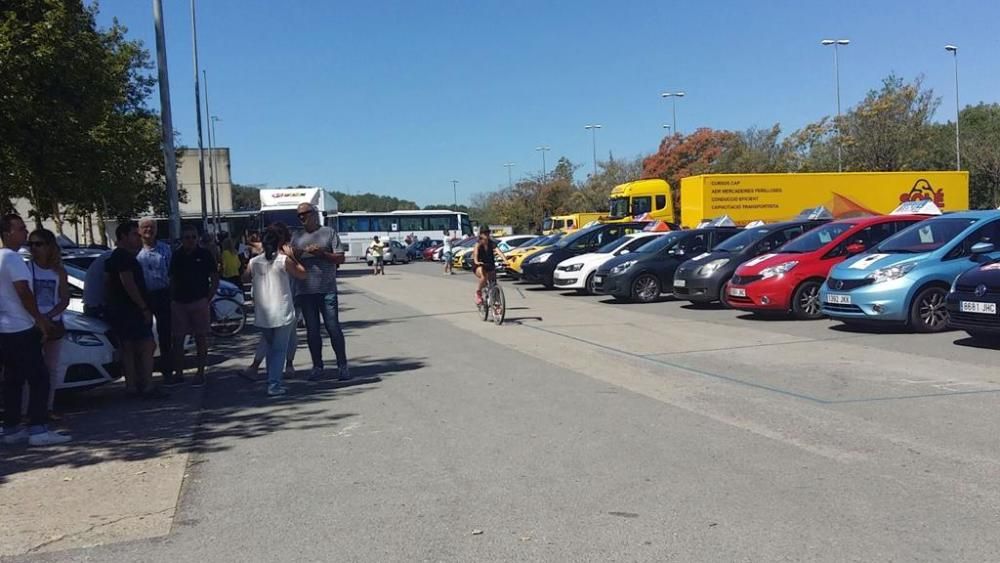 Mobilització a Girona de les autoescoles