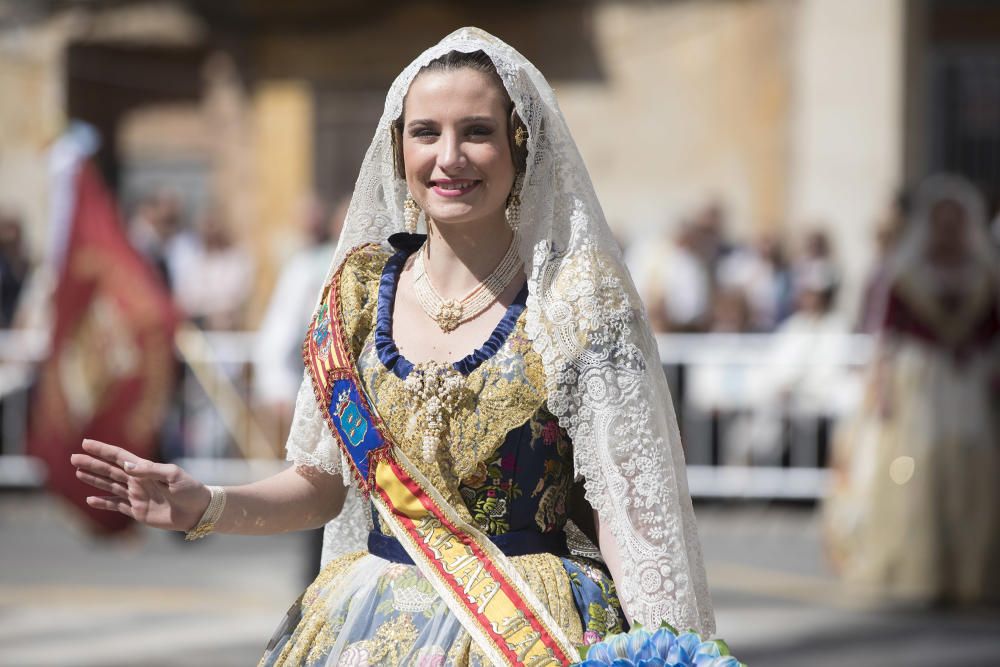 Fallas 2019: Ofrenda en Borriana