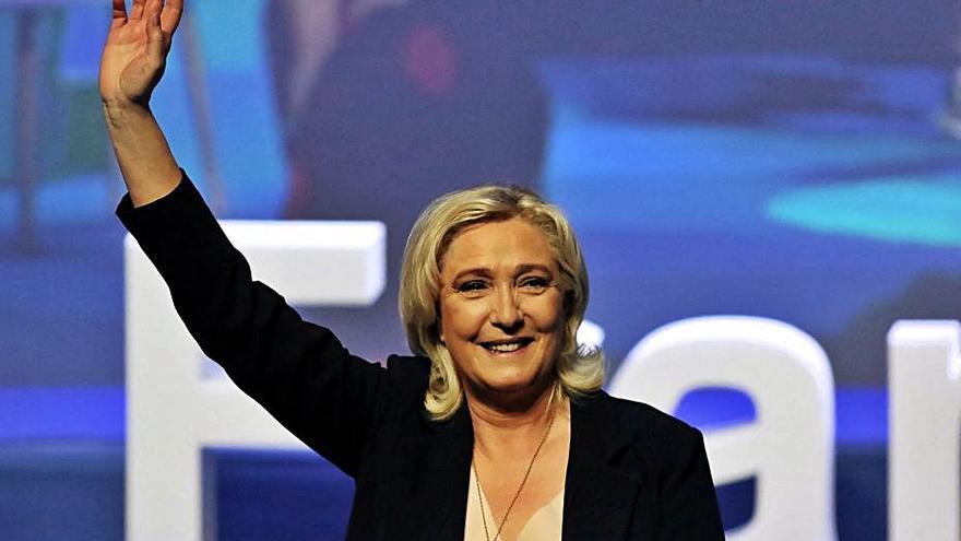 Le Pen va ser reescollida presidenta del partit. | EUROPA PRESS