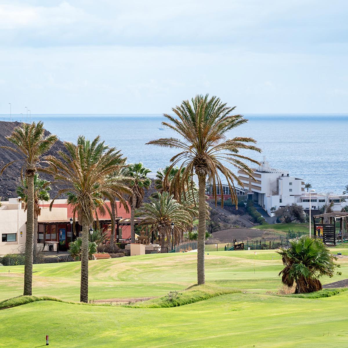 Vistas al campo de golf.