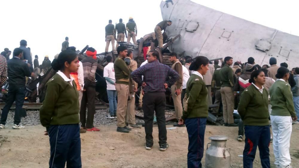 Accidente de tren en la India