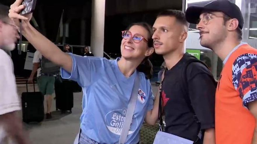 Bryan Zaragoza ya está en Vigo: «Estoy bien, pero me falta un poco»