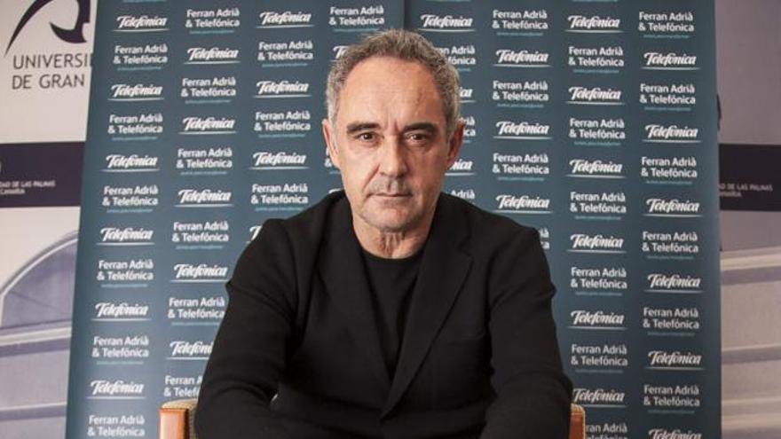 Ferran Adrià alienta en la ULPGC a la innovación empresarial e individual