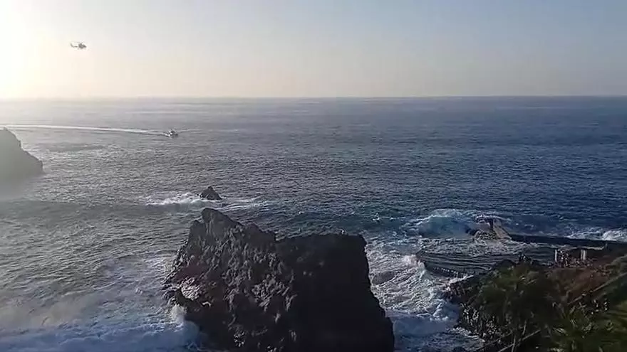 Rescate en la costa de Tenerife