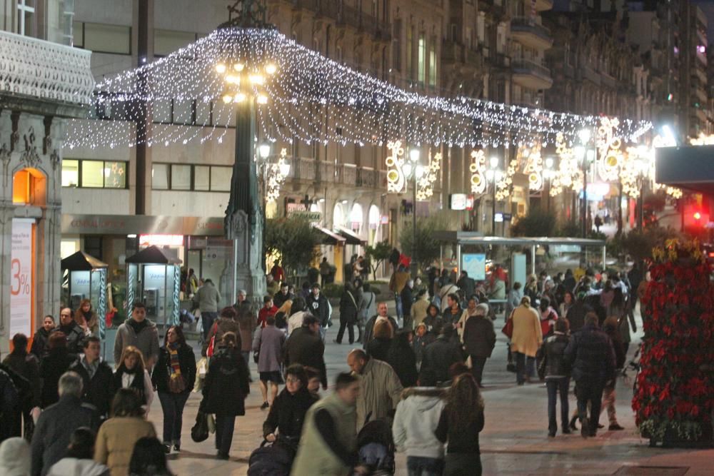 Un paseo por 50 años de Navidad en Vigo