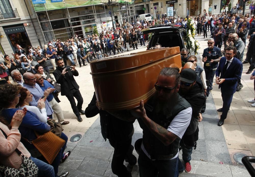 Funeral de ernesto Fernández, 'Jernest'