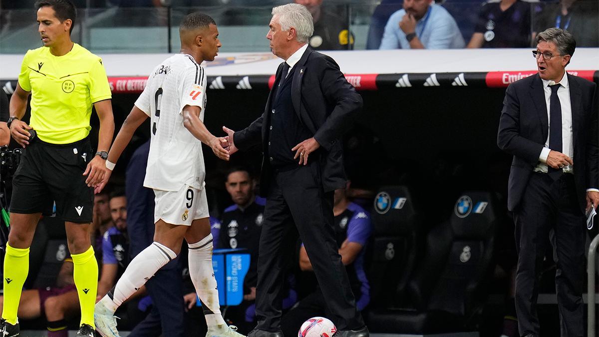 Carlo Ancelotti: “Mbappé es un delantero espectacular y se mueve muy bien  sin balón”