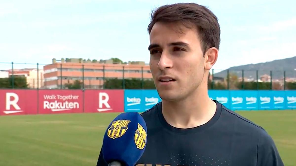 Eric Garcia: "Es un sueño volver y defender estos colores"