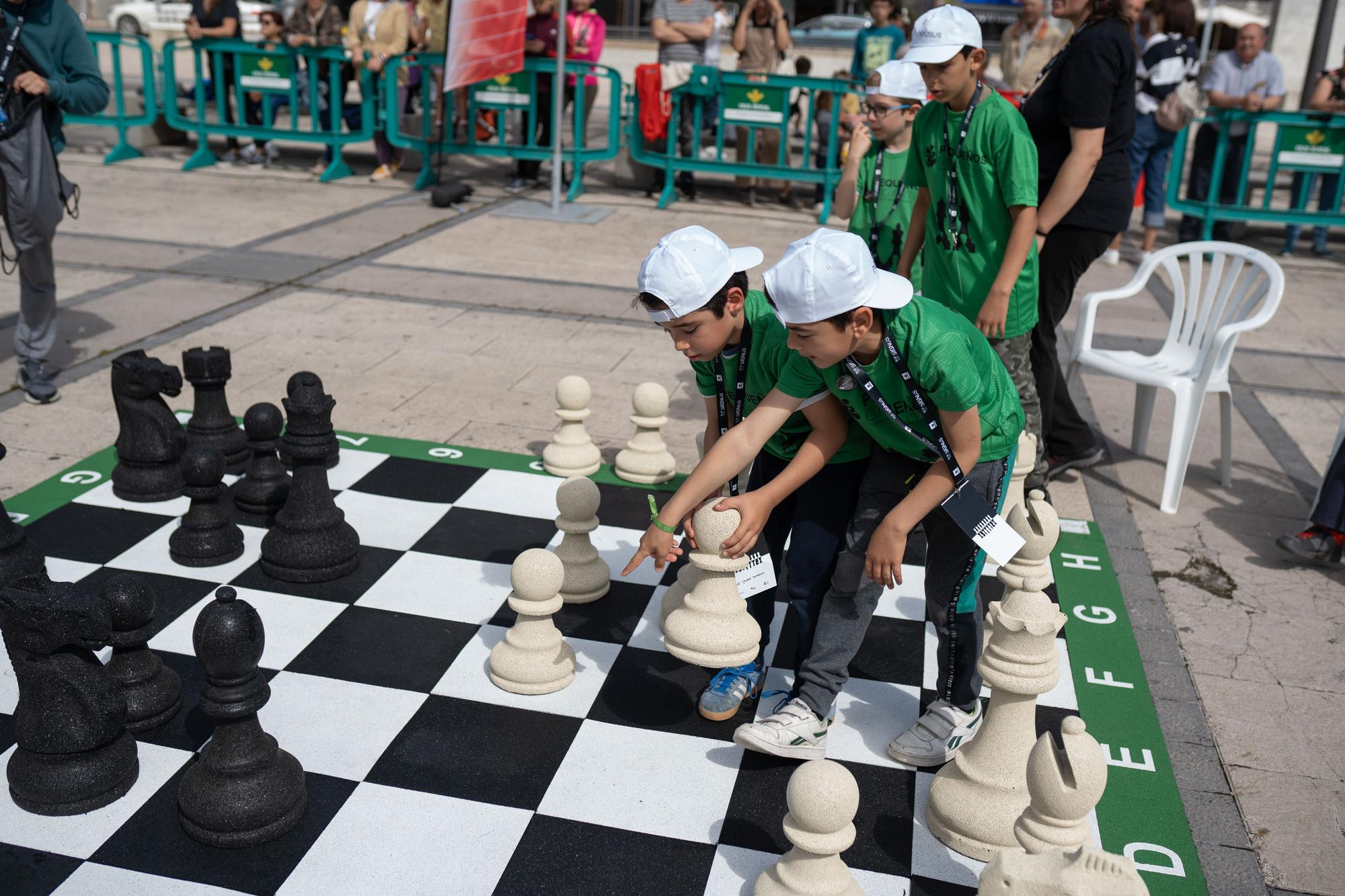 Los pequeños gigantes del ajedrez mueven ficha en Zamora
