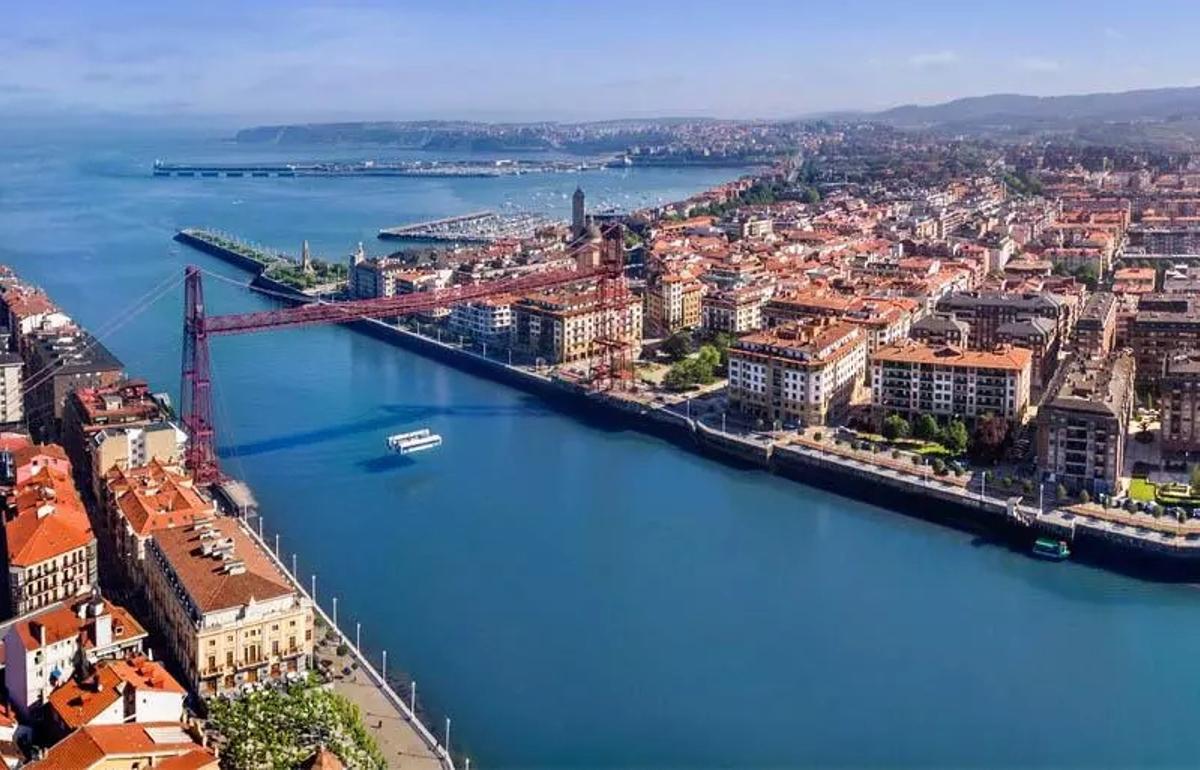 Panorámica de la ciudad de Getxo.