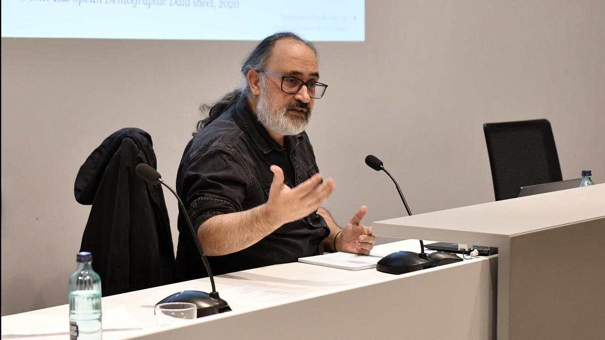 El geògraf i demògraf olesà Jordi Bayona