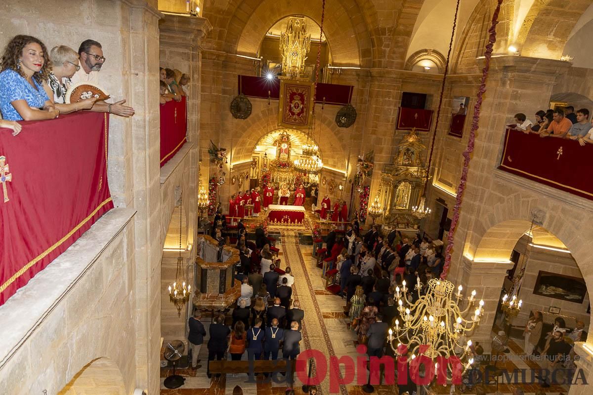 Así se ha vivido en Caravaca la clausura del Quinario de la Vera Cruz