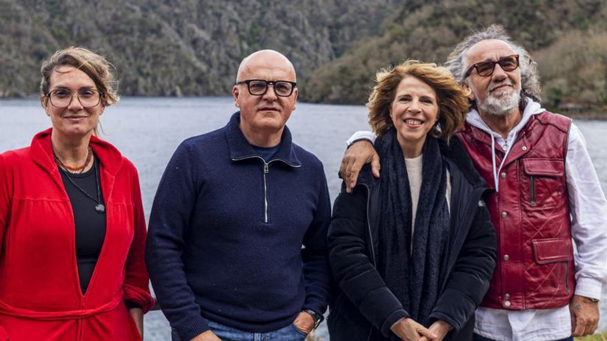 Sole Giménez y Teo Cardalda graban en Ourense el videoclip de “Agua soy”