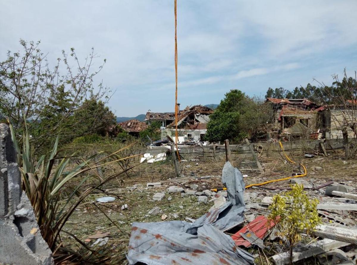 Explosión en Tui, Pontevedra | Así amanece la zona
