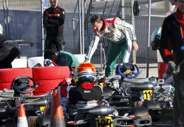 Fotogalería: Schumacher, en el Circuito Internacional de Zuera