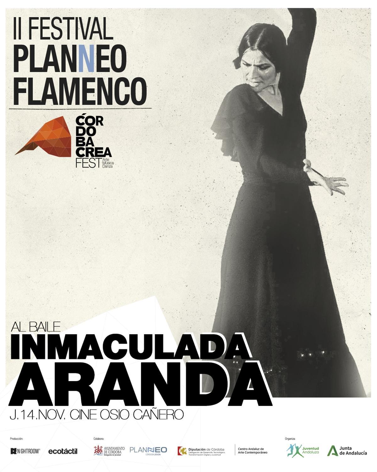 Cartel de Inma Aranda.