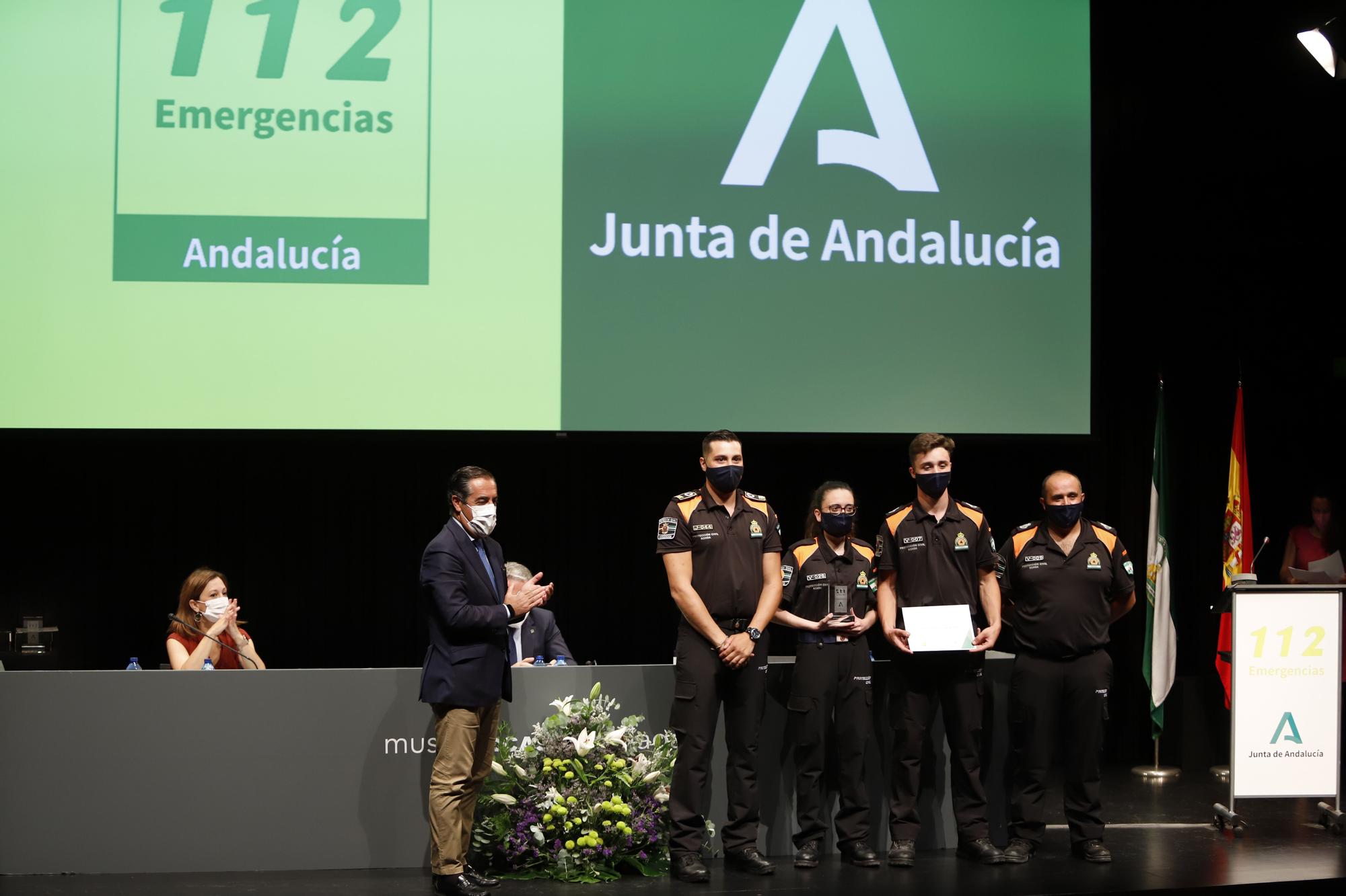 Gala del XX Aniversario del Servicio de Emergencias 112 en Andalucía