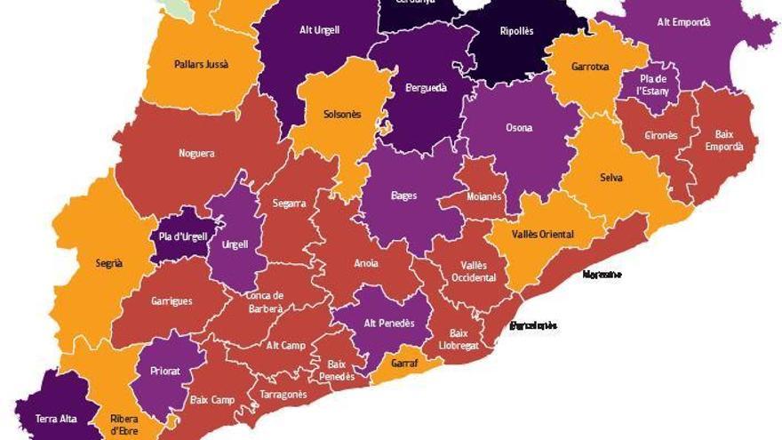 Els nous casos  augmenten un 26% al Bages i un 43% al Berguedà