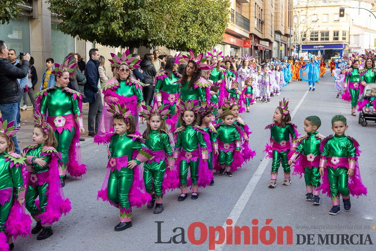 Los niños toman las calles de Cehegín en su desfile de Carnaval