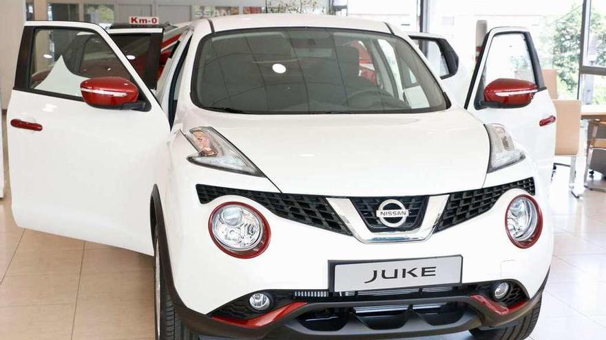 Uno de los Nissan Juke que sorteará LA NUEVA ESPAÑA, con las puertas abiertas.