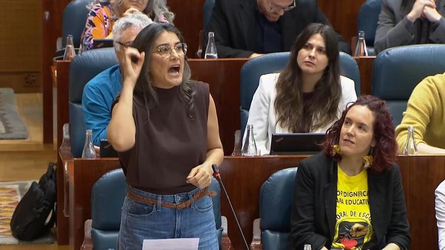 La izquierda carga contra Ayuso por no censurar las amenazas de Trump a Irán