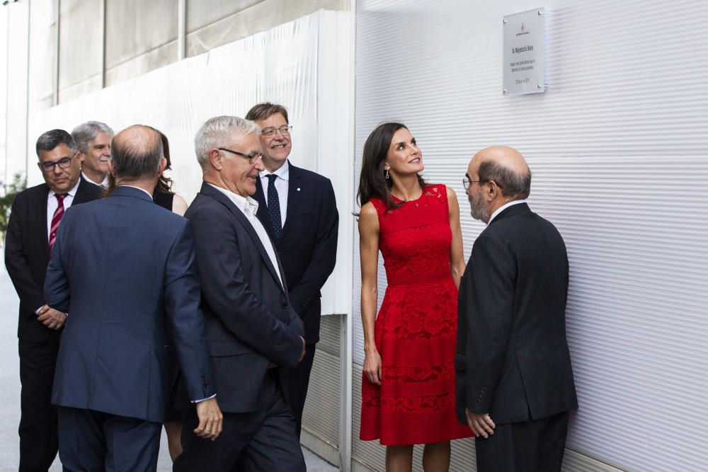 La reina Letizia inaugura el Centro Mundial para la Alimentación Sostenible en València