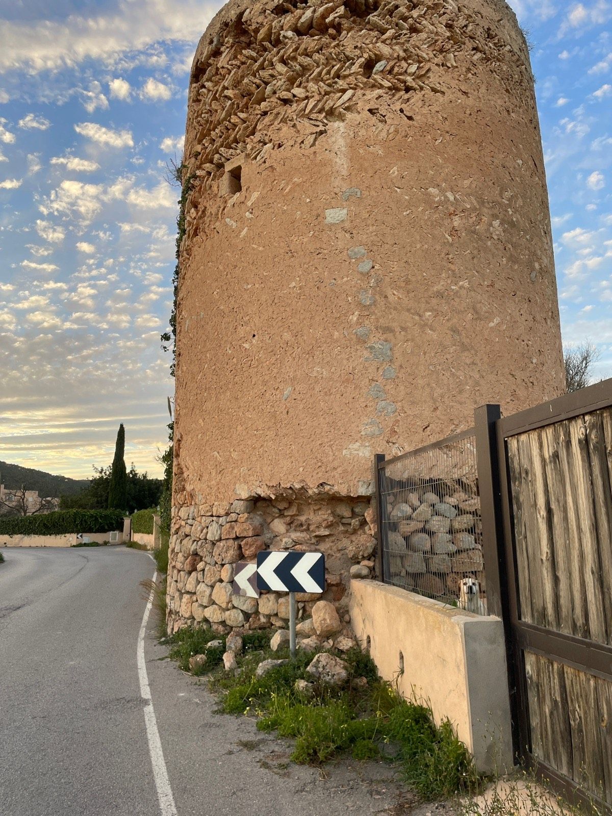 Una imagen de la torre de ca sa Blanca Dona