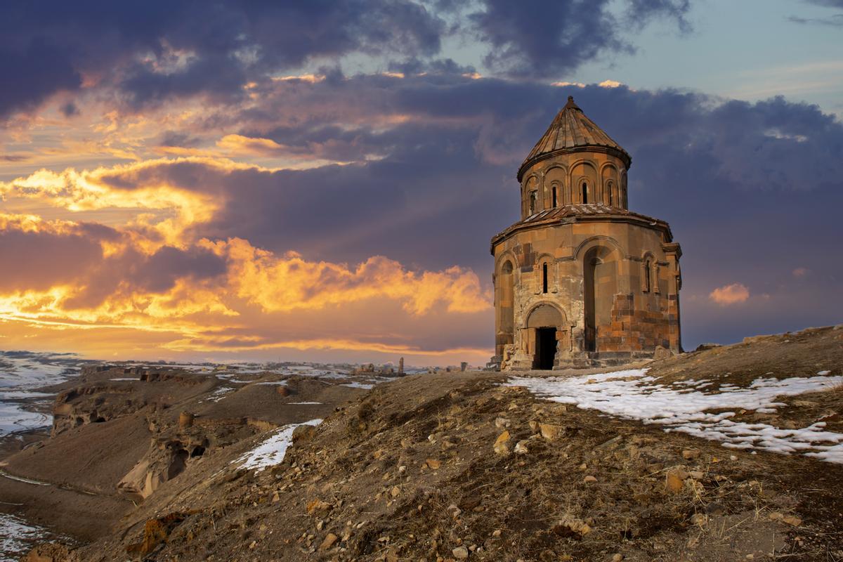 El yacimiento medieval de Ani junto a la ciudad de Kars