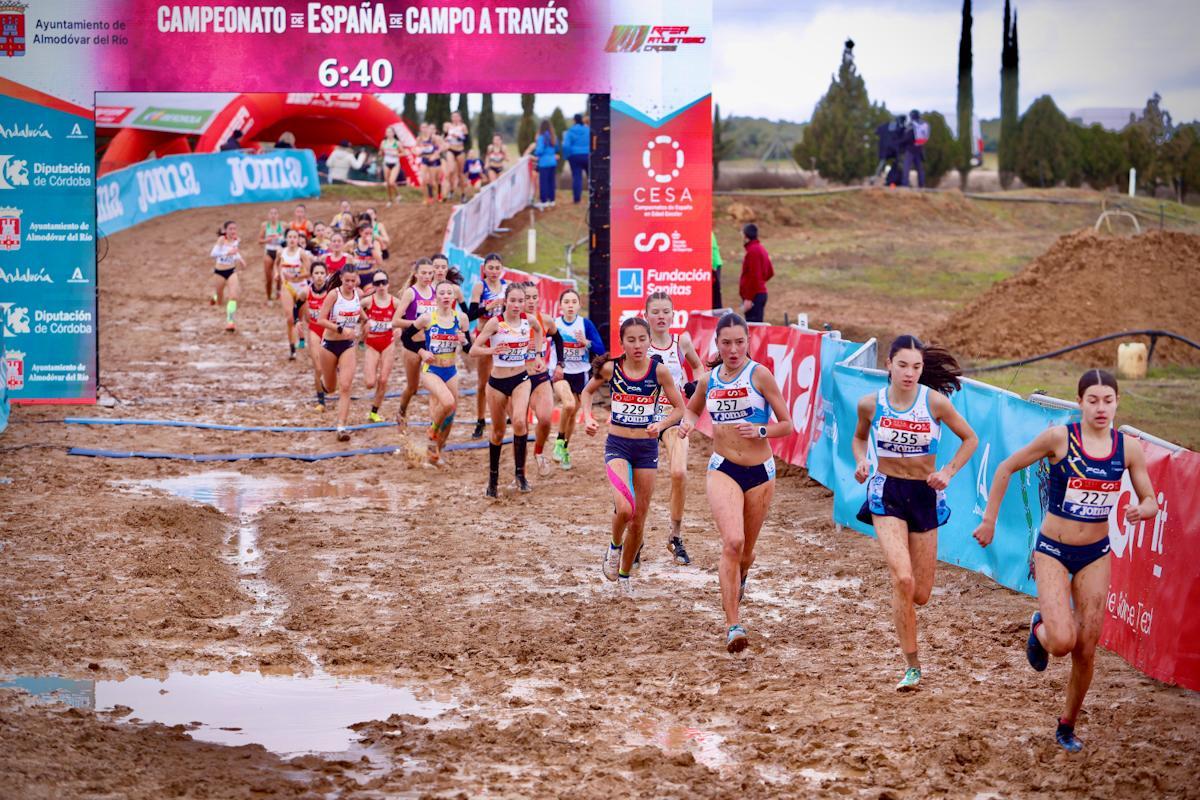 La primera jornada del Campeonato de España de campo a través, en imágenes