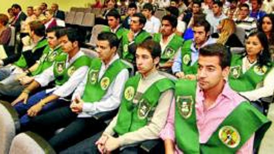 Acto de apertura de curso en el colegio mayor San José