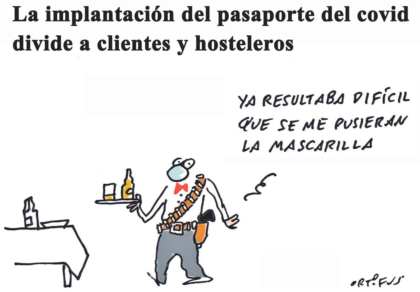La implantación del pasaporte del covid divide a clientes y hosteleros