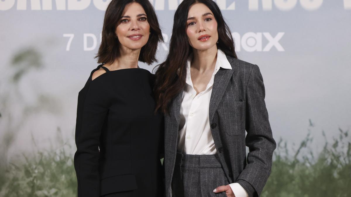 Maribel Verdú y Mariela Garriga en la presentación de “Cuando nadie nos ve”