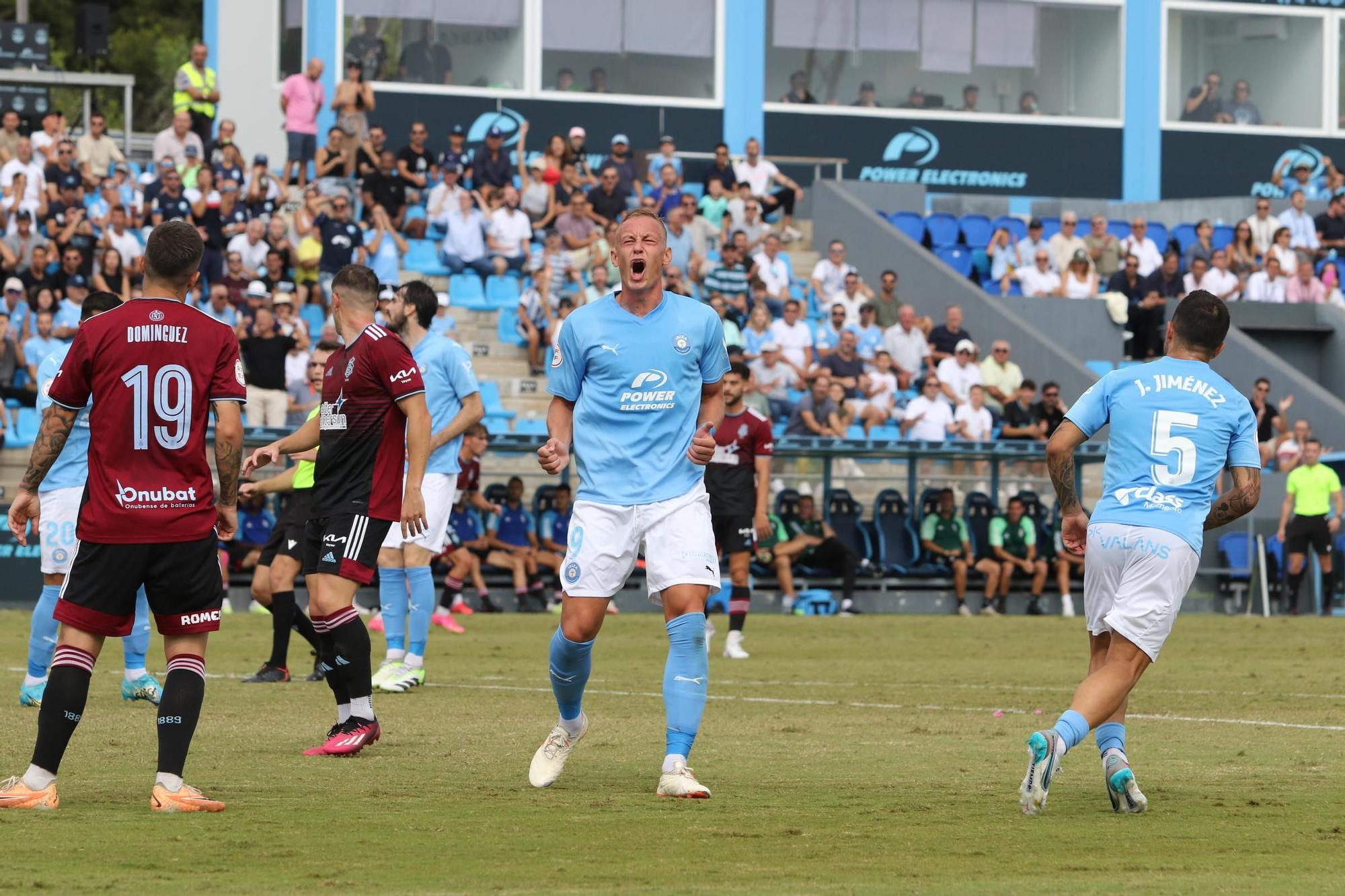 El partido de la UD contra el Recreativo, en imágenes