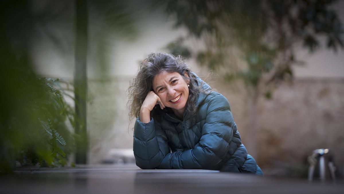 Marina Bers, referente mundial en pensamiento computacional, la semana pasada en Barcelona.
