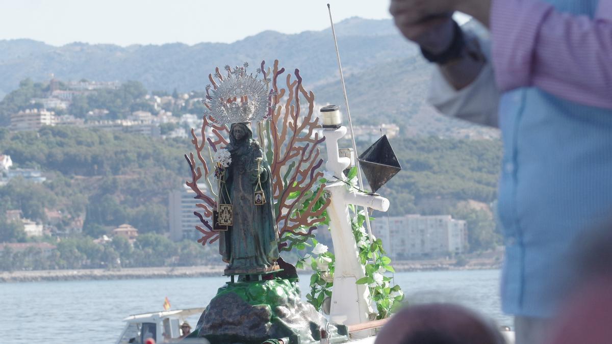 Horario e Itinerario Procesión Asociación de Ntra. Sra. del Carmen Patrona de los Submarinistas. Málaga 22 de Julio del 2023