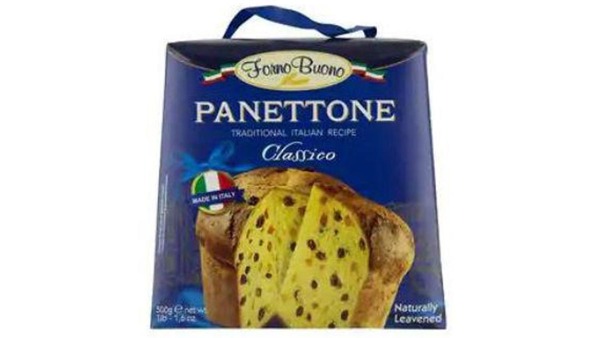 Panettone de Alcampo.