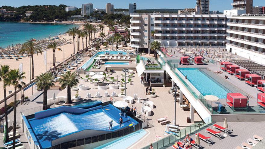 Das wohl spektakulärste Projekt der vergangenen Jahre auf Mallorca soll in diesem Jahr abgeschlossen werden: die Umgestaltung der Meliá-Hotels in Magaluf zum Sol Calvià Resort.