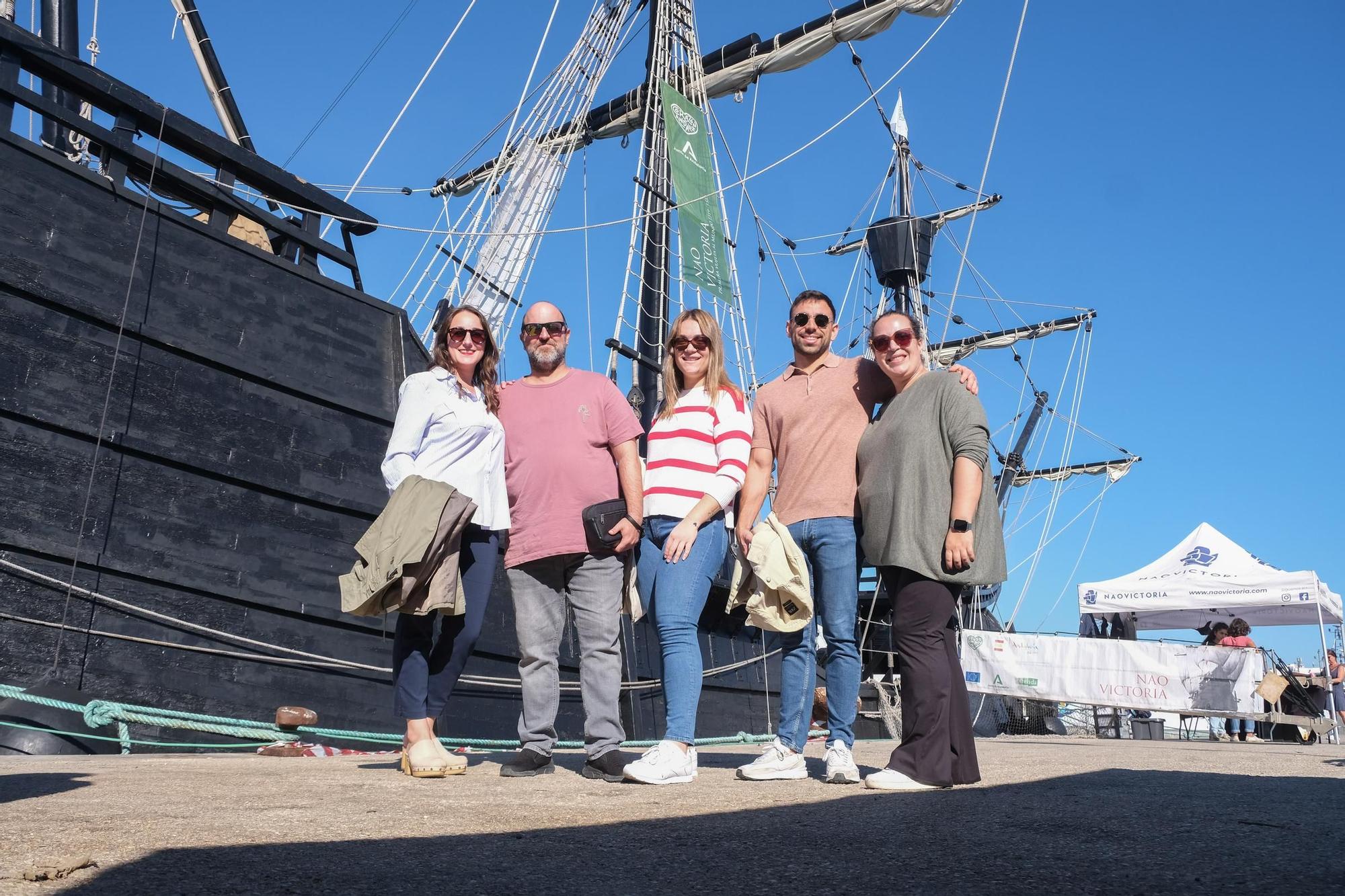 Así es la réplica de la Nao Victoria que se puede visitar desde hoy en el puerto de Santa Pola