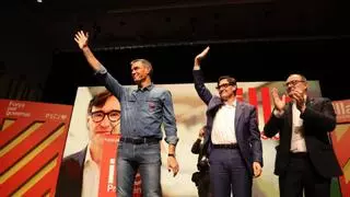 Sánchez cierra filas con la presidencia de Illa de la mano de acuerdo con "distintos partidos"
