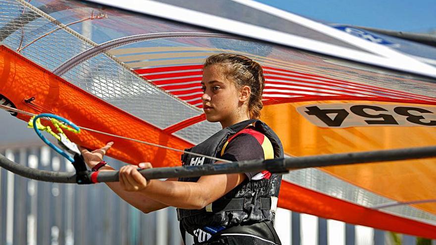 La campeona sub-17, Bárbara Winau (CN s’Arenal).