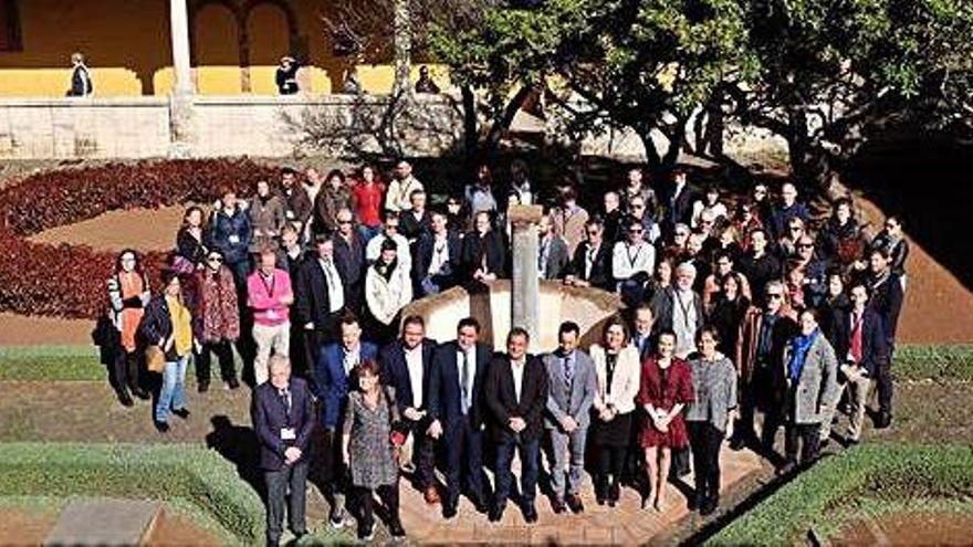 Imagen de los participantes en las jornadas sobre patrimonio.